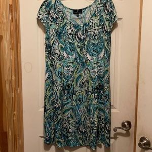 Summer paisley dress